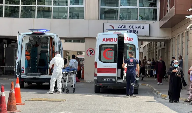 Mersin Limanı'nda kimyasal sızıntı! 35 kişi hastaneye sevk edildi