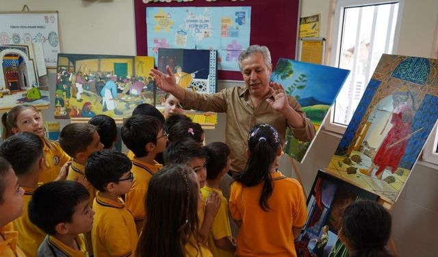 Antalya’da okul müdürünün hobisi öğrencilerine ilham oldu