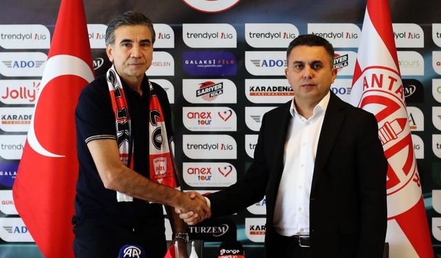 Antalyaspor’da Osman Özköylü dönemi resmen başladı! Hedef Süper Lig