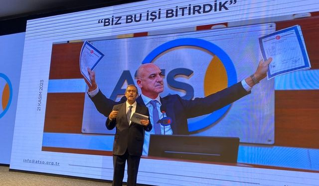 ATSO Başkanı Hacısüleyman kararını verdi: ATSO adayına açık açık destek