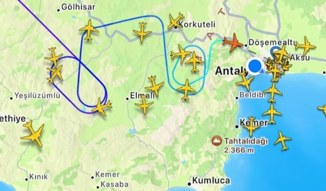 Antalya hava sahası tur pistine döndü
