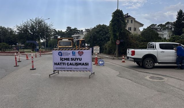 Kemer’de içme suyu altyapısı yenileniyor! Evlerin bağlantıları da değişiyor