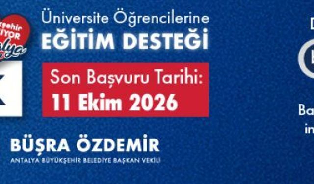 ÜNİVERSİTE ÖĞRENCİLERİNE EĞİTİM DESTEĞİ DUYURUSU
