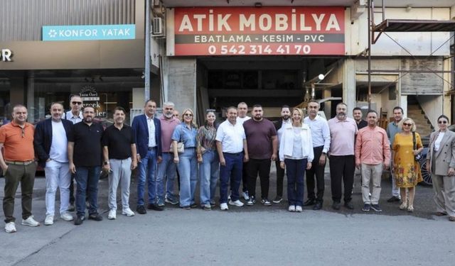 Hatice Öz Eski Sanayi’de esnafla buluştu! Destek mesajları geldi