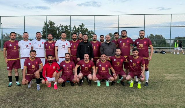 Antalya'daki organizasyonda Kars Barosu sahaya çıktı