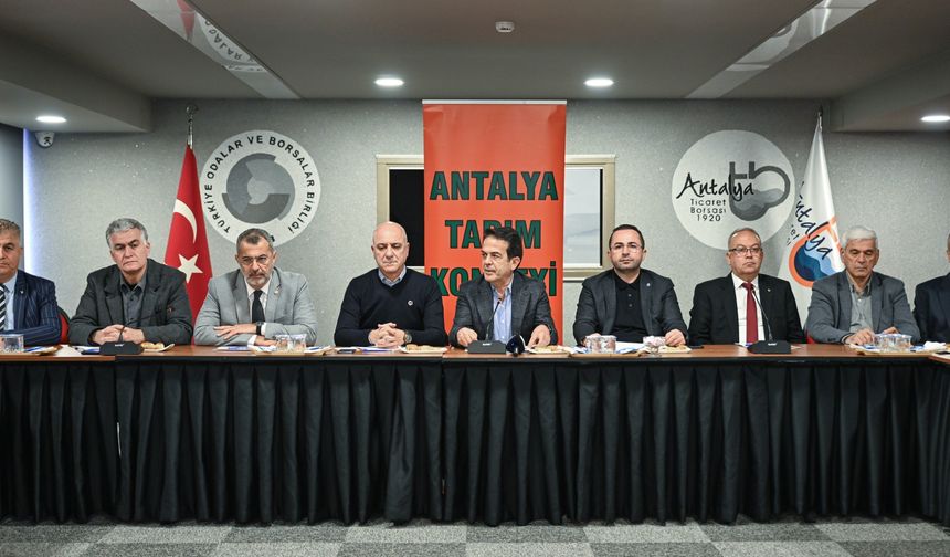 Antalya'da 'ACİL' koduyla paylaşıldı! "Kırsaldaki tarım desteklenmeli..."