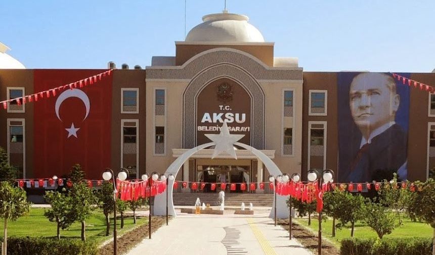 Aksu Belediyesi’nden borçlulara düşük faizli taksitlendirme fırsatı