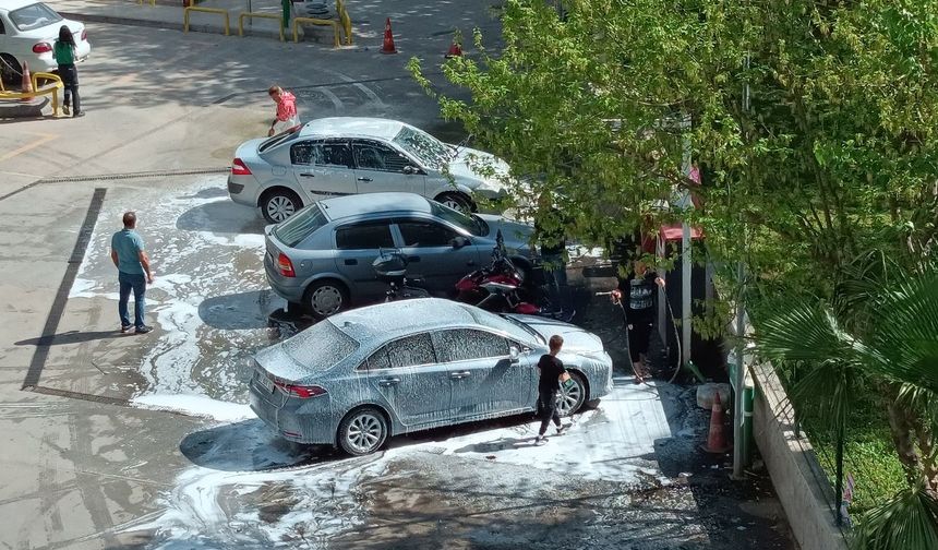 Antalya’daki araç sahipleri dikkat! Araç yıkama keyfiniz kabusa dönüşebilir