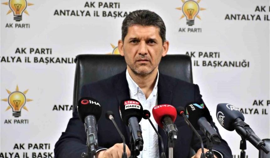 Antalya AK Parti’de bomba iddia! Ali Çetin görevden mi alınıyor?