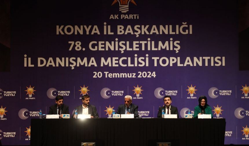 AK Parti Konya İl Başkanlığı'ndan özeleştiri: "Kayıplar yaşadık"