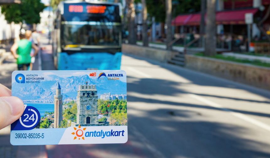 Antalya’da 3 toplu ulaşım hattında sefer ve güzergah değişikliği