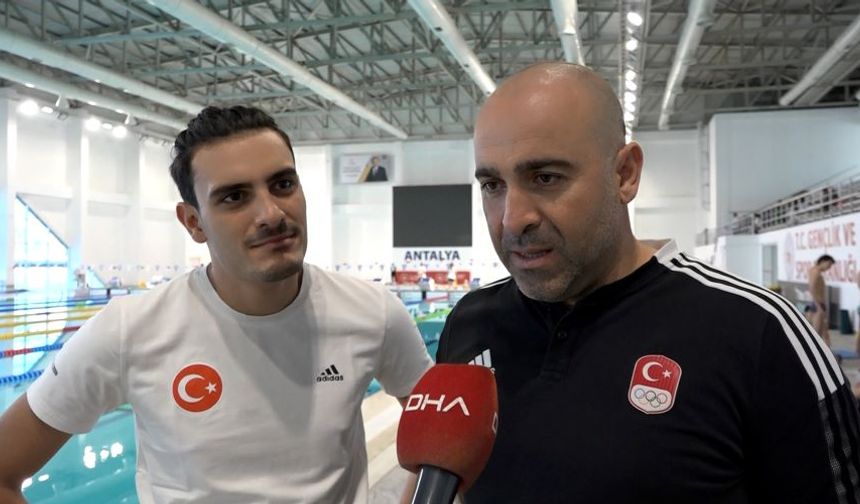 Antalya'da otizmli yüzücü, milli sporcu olma yolunda!