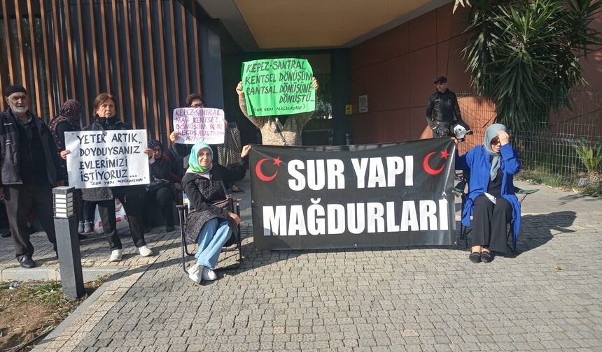 Sur Yapı mağdurlarının sabrı kalmadı