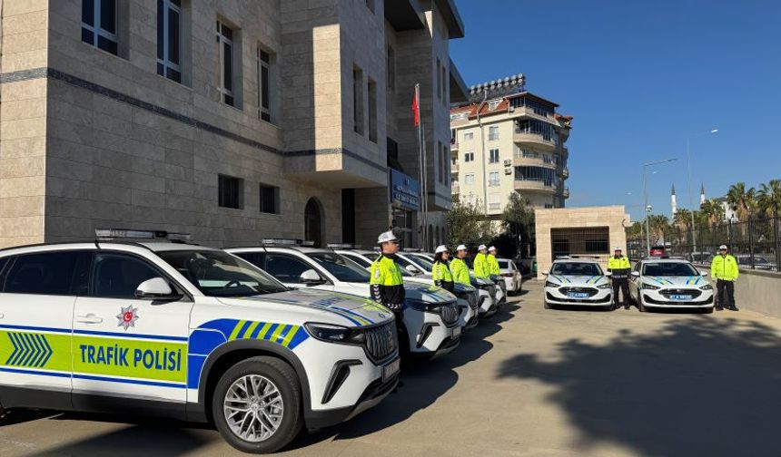 Gazipaşa İlçe Emniyet Müdürlüğü'ne araç desteği