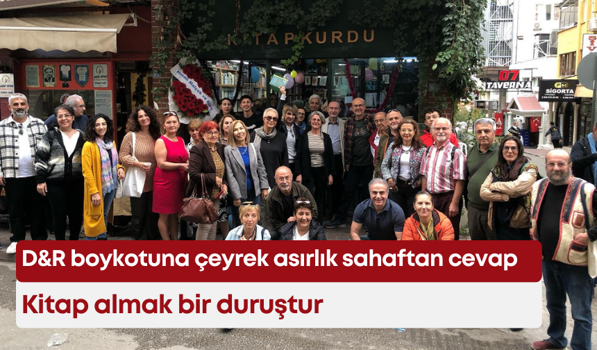 D&R boykotuna çeyrek asırlık sahaftan cevap: Kitap almak bir duruştur