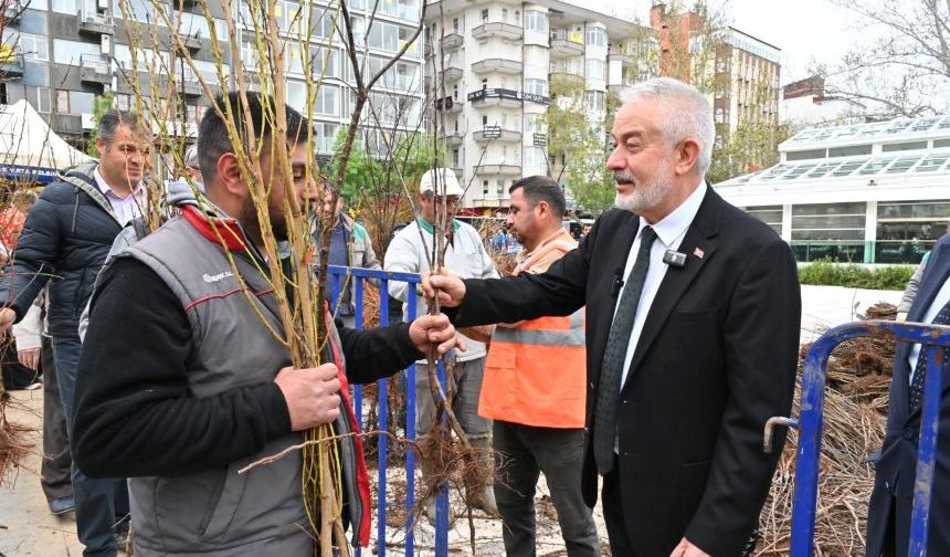 Isparta, yeşil şehir kimliğini 180 bin meyve fidanıyla pekiştiriyor