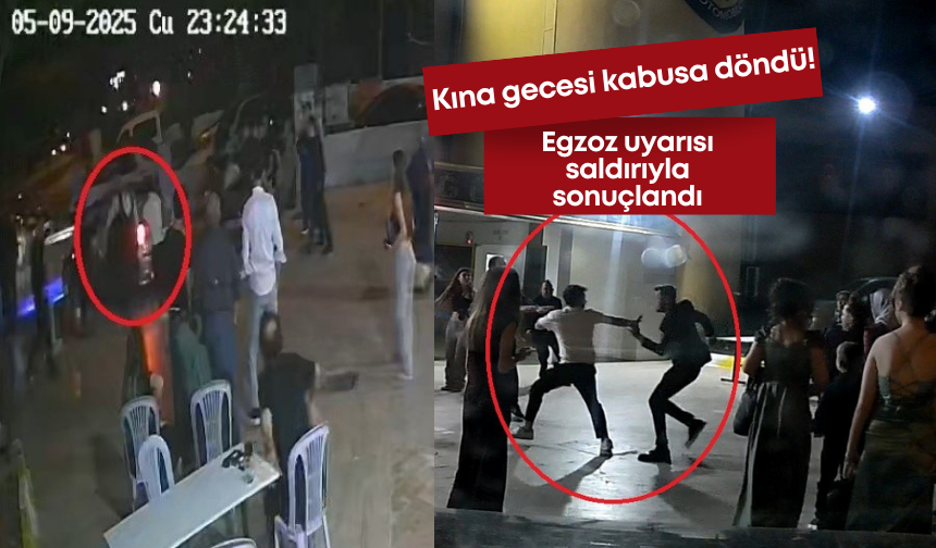 Kına gecesi kabusa döndü! Egzoz uyarısı saldırıyla sonuçlandı