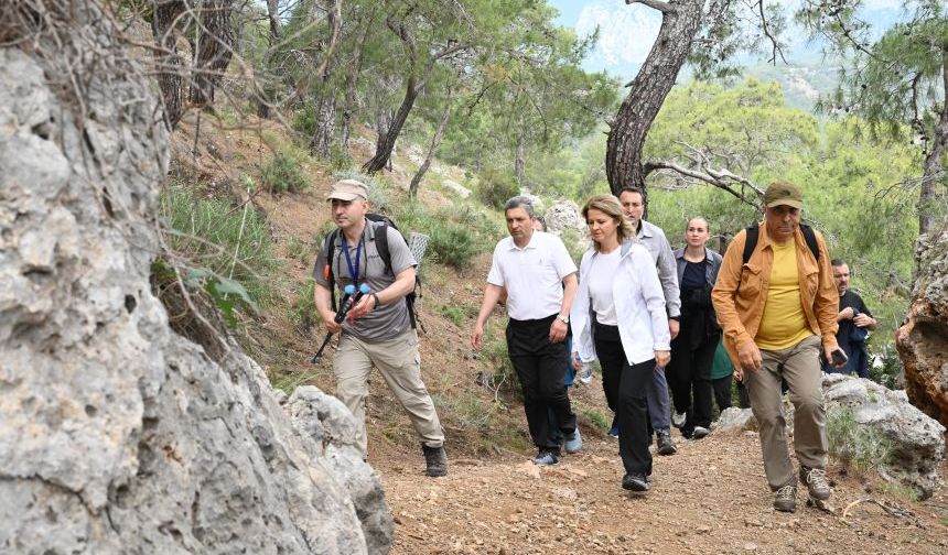 Antalya Likya Yolu'nda tarihi yürüyüş rotaları daha güvenli hale geliyor