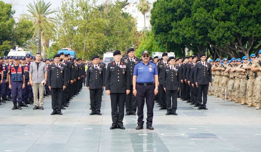 Antalya’da Jandarma Teşkilatı’nın 186. yılı kutlandı