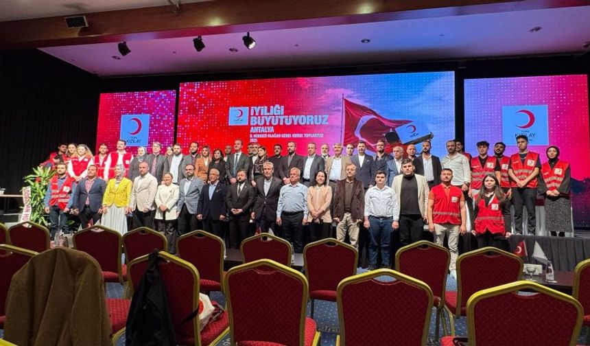 İyiliğin adı Türk Kızılay’ı 157 yaşında! Antalya’da kutlamalar yapılacak