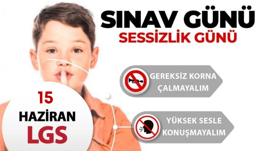 Antalya Büyükşehir Belediyesi'nden LGS uyarısı: Korna çalmayın!