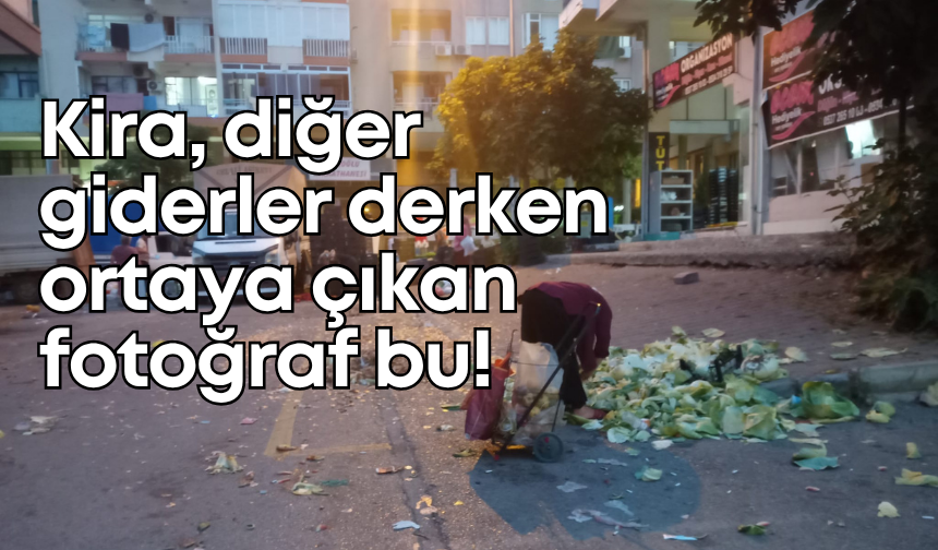 Antalya’nın görünmeyen yüzü: Kira, diğer giderler derken ortaya çıkan fotoğraf bu!