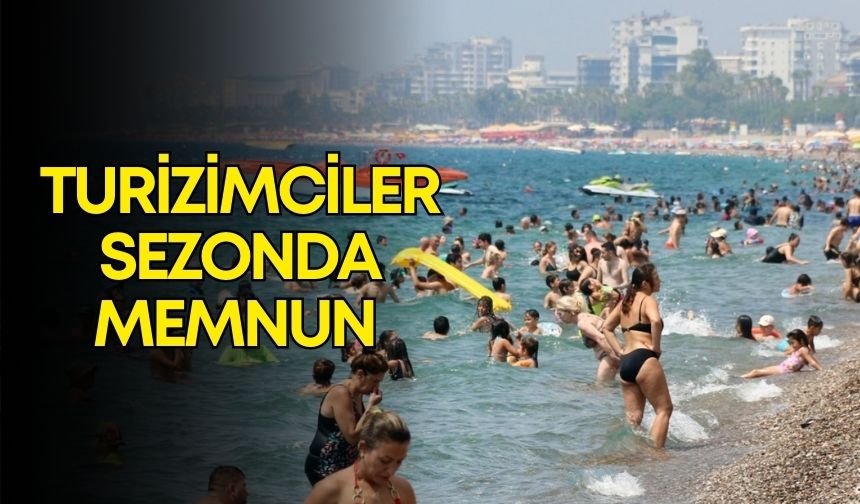Antalyalı turizmci sezondan memnun