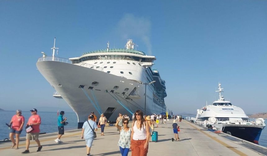Bodrum'a yabancı akını: 7 ayda 570 bin turist geldi