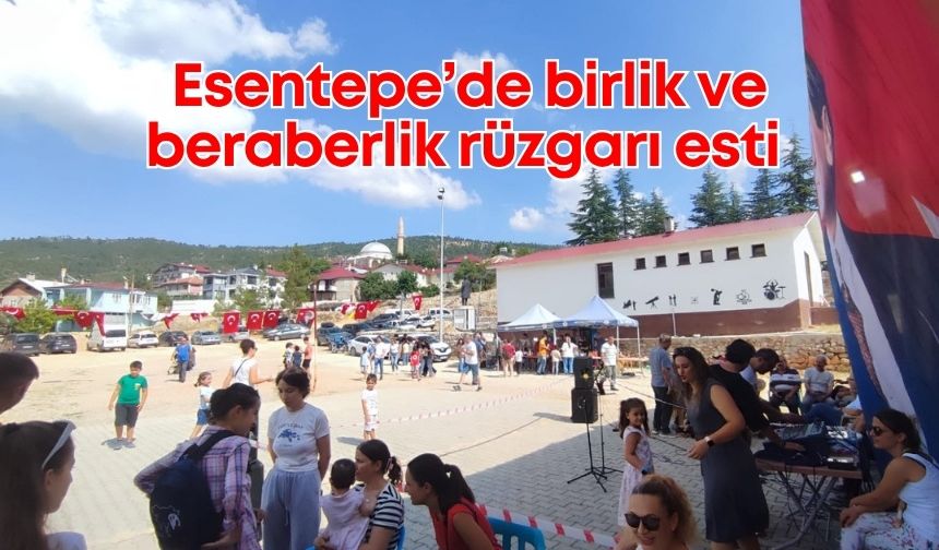 Esentepe'de dayanışma ve sanat şöleni: 3. Yaz Şenlikleri büyük coşkuyla kutlandı