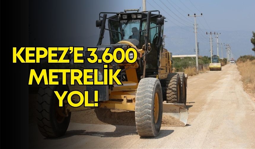 Kirişçiler, Başköy, Odabaşı ve Kızıllı'ya 3.600 metrelik yol!