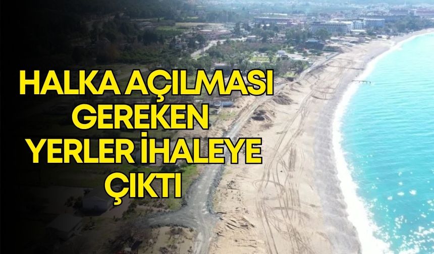 Antalya Kındılçeşme’de yeni tartışmalar! Halka açılması gereken alanlar ihaleye çıktı
