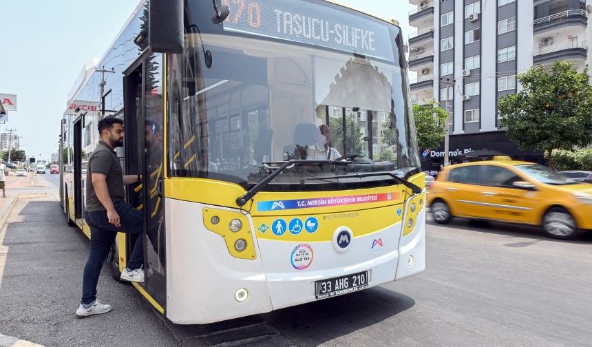 Mersin Büyükşehir Belediyesi'nden öncü adım! Gittiğin kadar öde