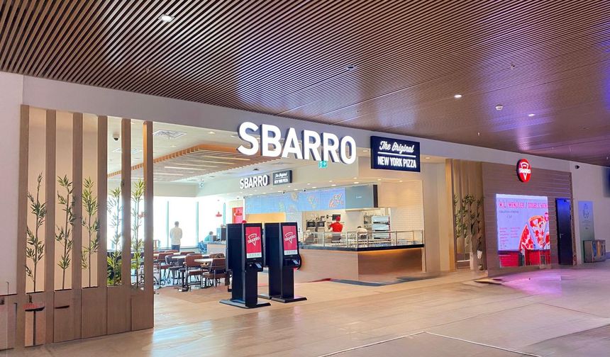 Sbarro Antalya Havalimanı’nda