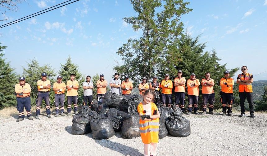 6 yaşındaki Zeynep'ten Türkiye'ye temizlik dersi