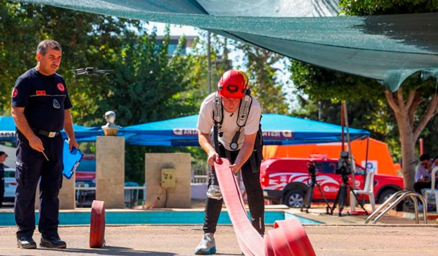 Antalya itfaiyesine 45 yeni kahraman katılıyor