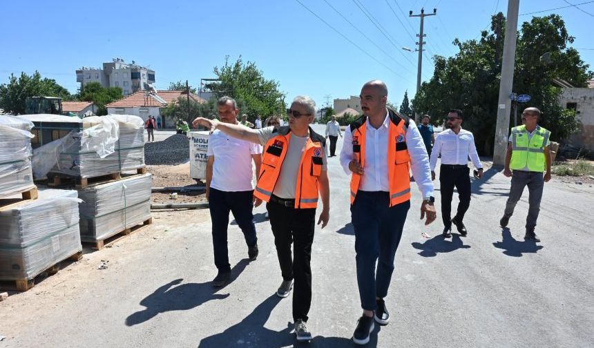 Kepez'in her sokağında hizmet var!