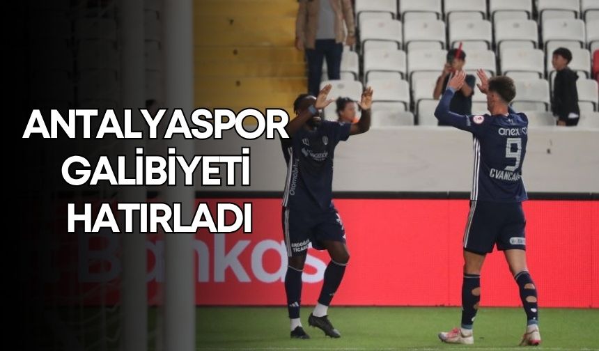 Antalyaspor galibiyeti hatırladı!