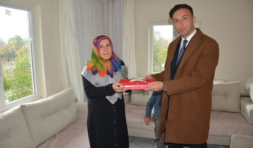 Başsavcı Kapıcı'dan şehit ailesine anlamlı ziyaret