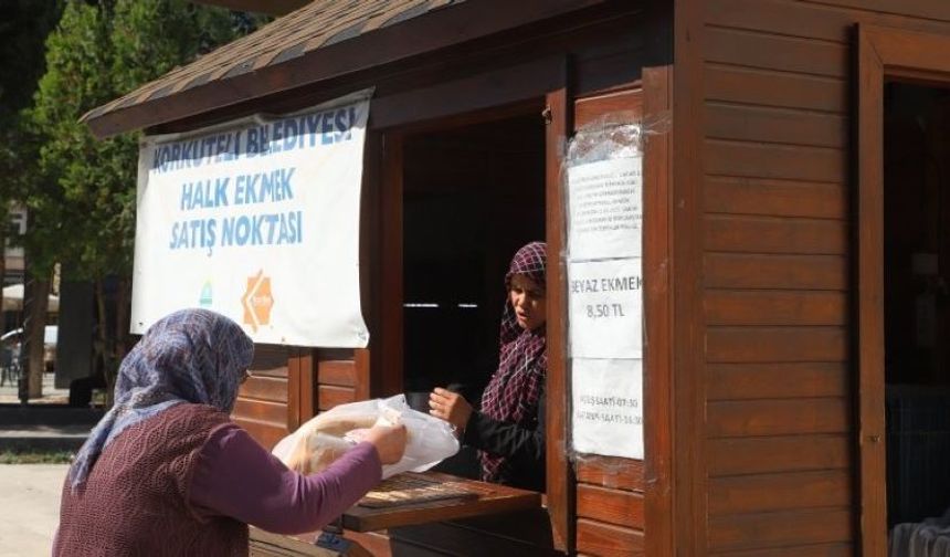 Korkuteli’nde Halk Ekmek büyük ilgi gördü