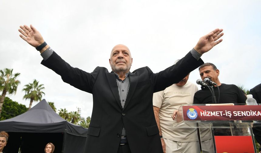 HAK-İŞ Genel Başkanı Arslan, Antalya'da: "Biz sadece bir sendika değiliz, büyük bir davanın adıyız"