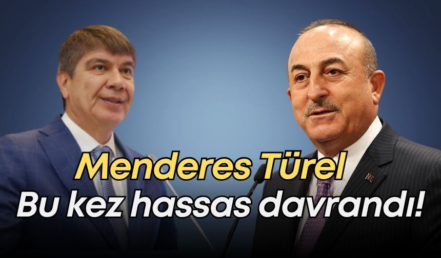 Menderes Türel bu kez hassas davrandı