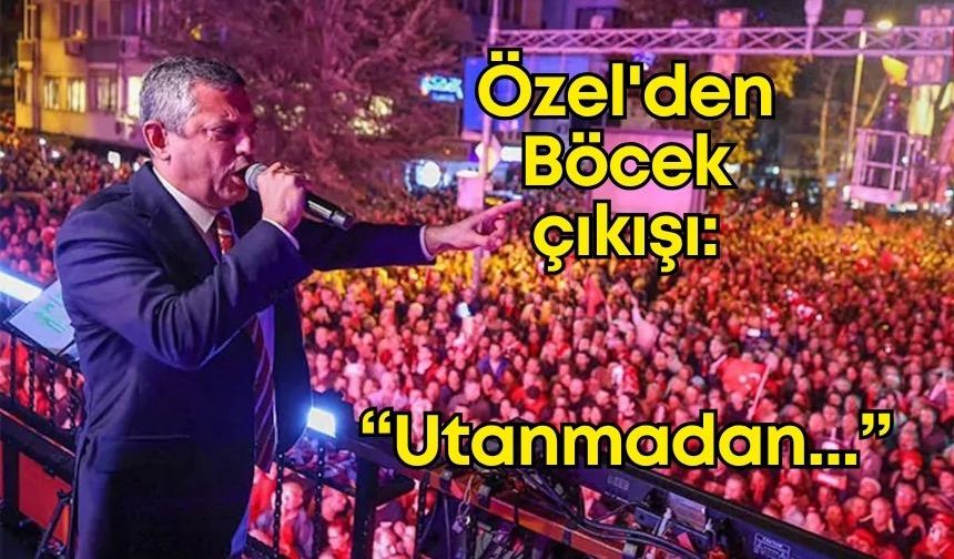 Özgür Özel'den Esenyurt Mitingi'nde Muhittin Böcek çıkışı: "Utanmadan..."