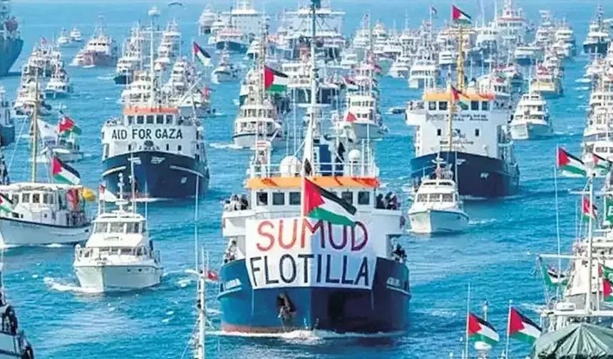 Sumud Filosu'ndaki 42 aktivist açlık grevi başlattı