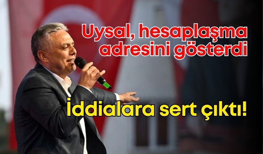Ümit Uysal, hesaplaşma adresini gösterdi, iddialara sert cevap verdi!