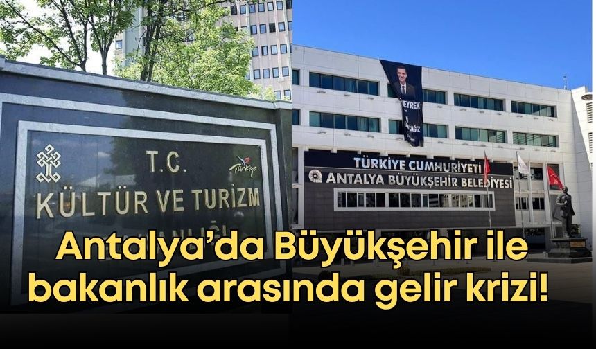 Antalya’da Büyükşehir ile bakanlık arasında gelir krizi! Sayıştay raporunda dikkat çeken detay