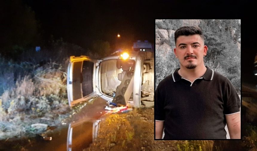 Burdur'da acı kaza! 24 yaşındaki genç hayatını kaybetti