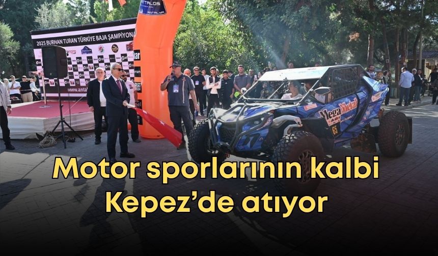 Motor sporlarının kalbi Kepez’de atıyor: Türkiye Baja Şampiyonası başladı