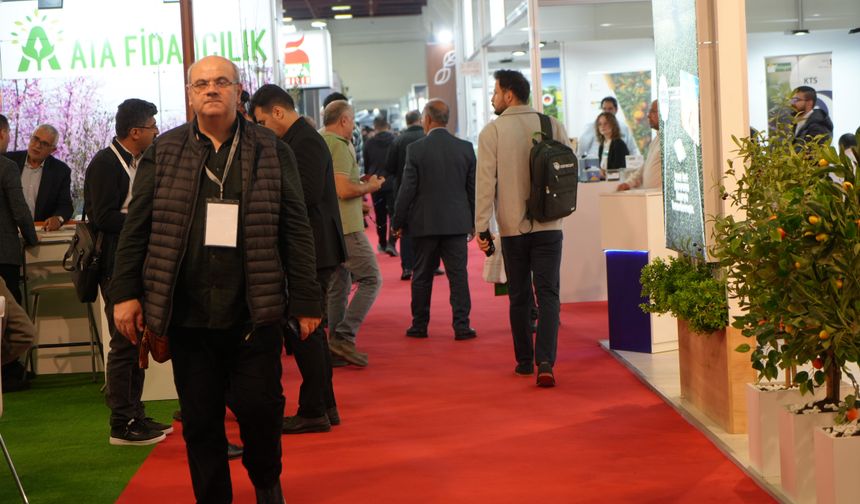 Dünya tarım sektörü Growtech Antalya Tarım Fuarı'nda buluştu