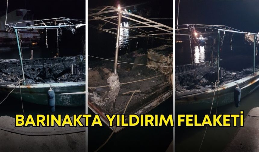 Antalya'da balıkçı tekneleri alev alev yandı! Gecenin karanlığında küle döndüler