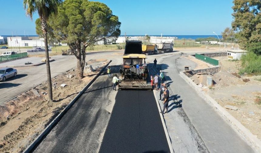 Gazipaşa sahil hattında ulaşım krizi çözüldü